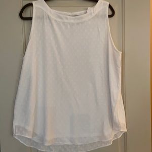 Loft Appliqué Dot Sleeveless Shell